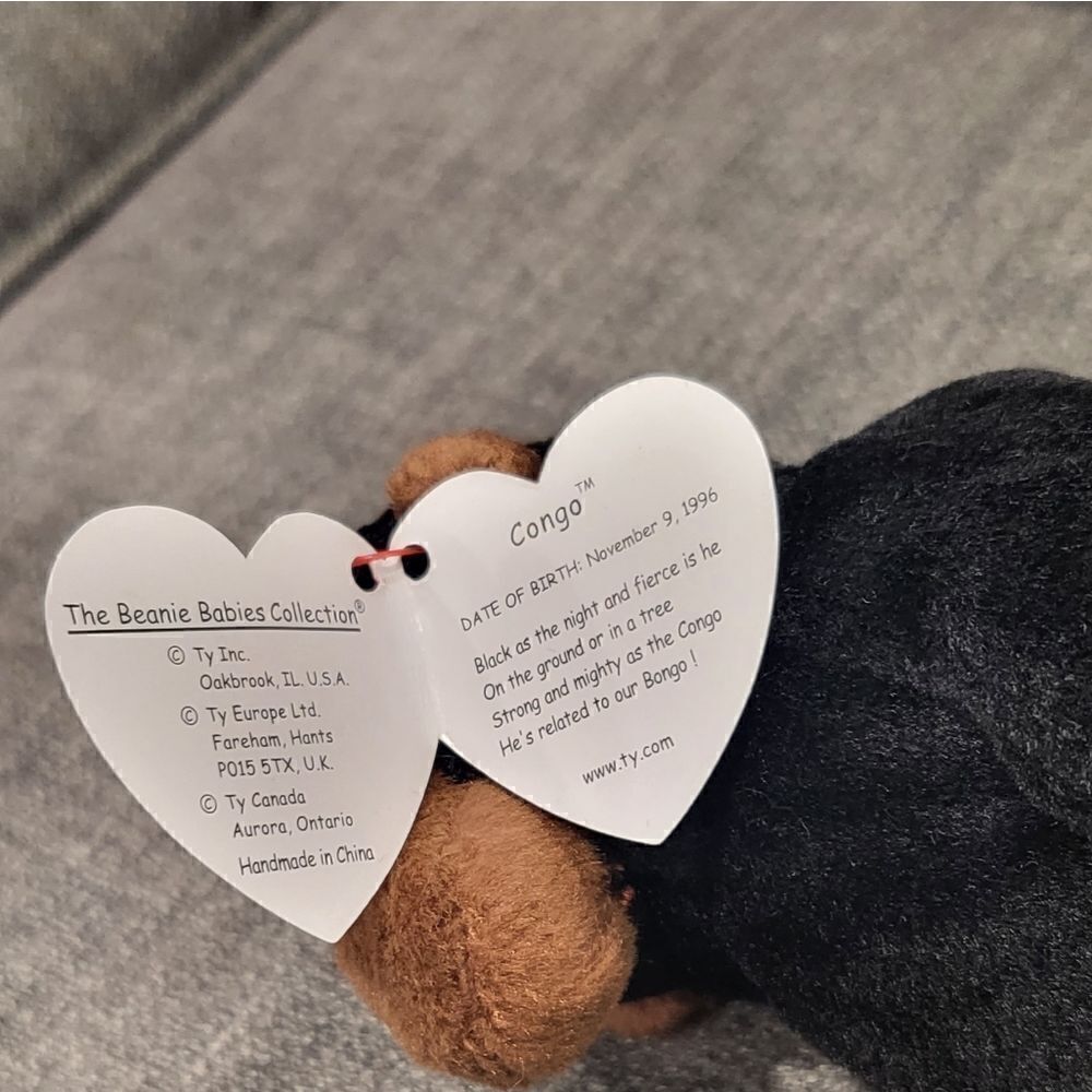 Ty "Congo" Beanie Baby rare - Picture 8 of 8